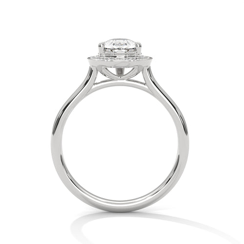 Load image 1 in gallery view. pear-14k white gold|pear-18k white gold|pear-platinum
