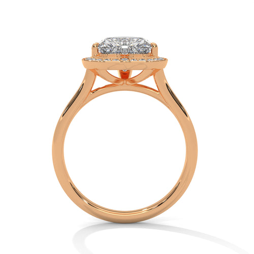 Load image 1 in gallery view. heart-14k rose gold|heart-18k rose gold