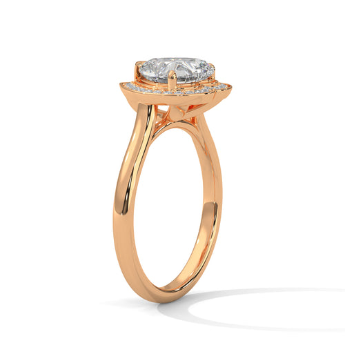 Load image 1 in gallery view. heart-14k rose gold|heart-18k rose gold
