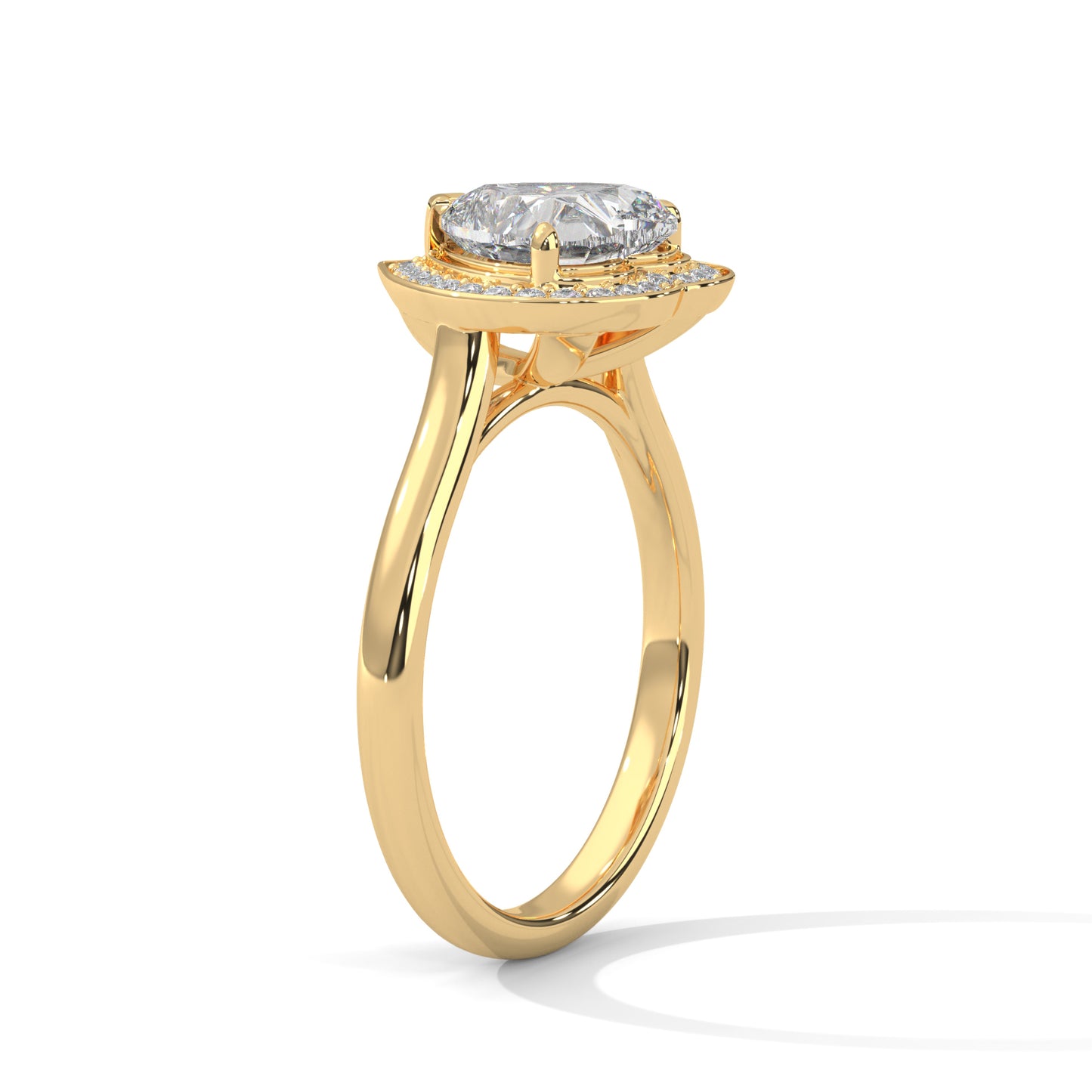 heart-14k yellow gold|heart-18k yellow gold