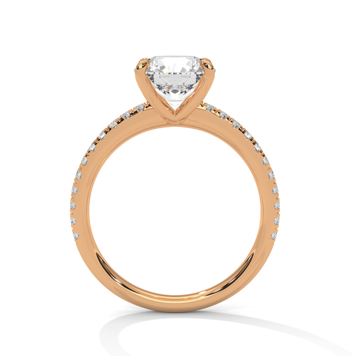 round-14k rose gold|round-18k rose gold