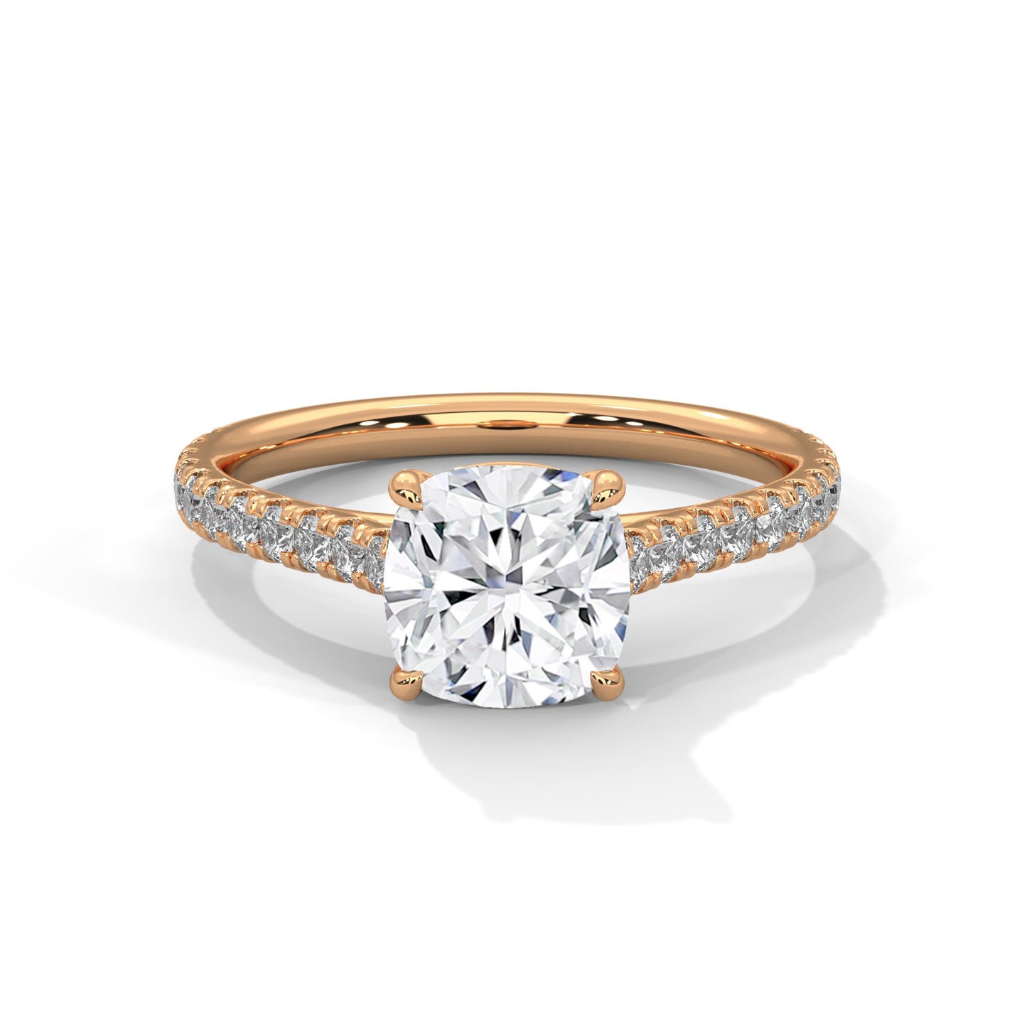 cushion-14k rose gold|cushion-18k rose gold