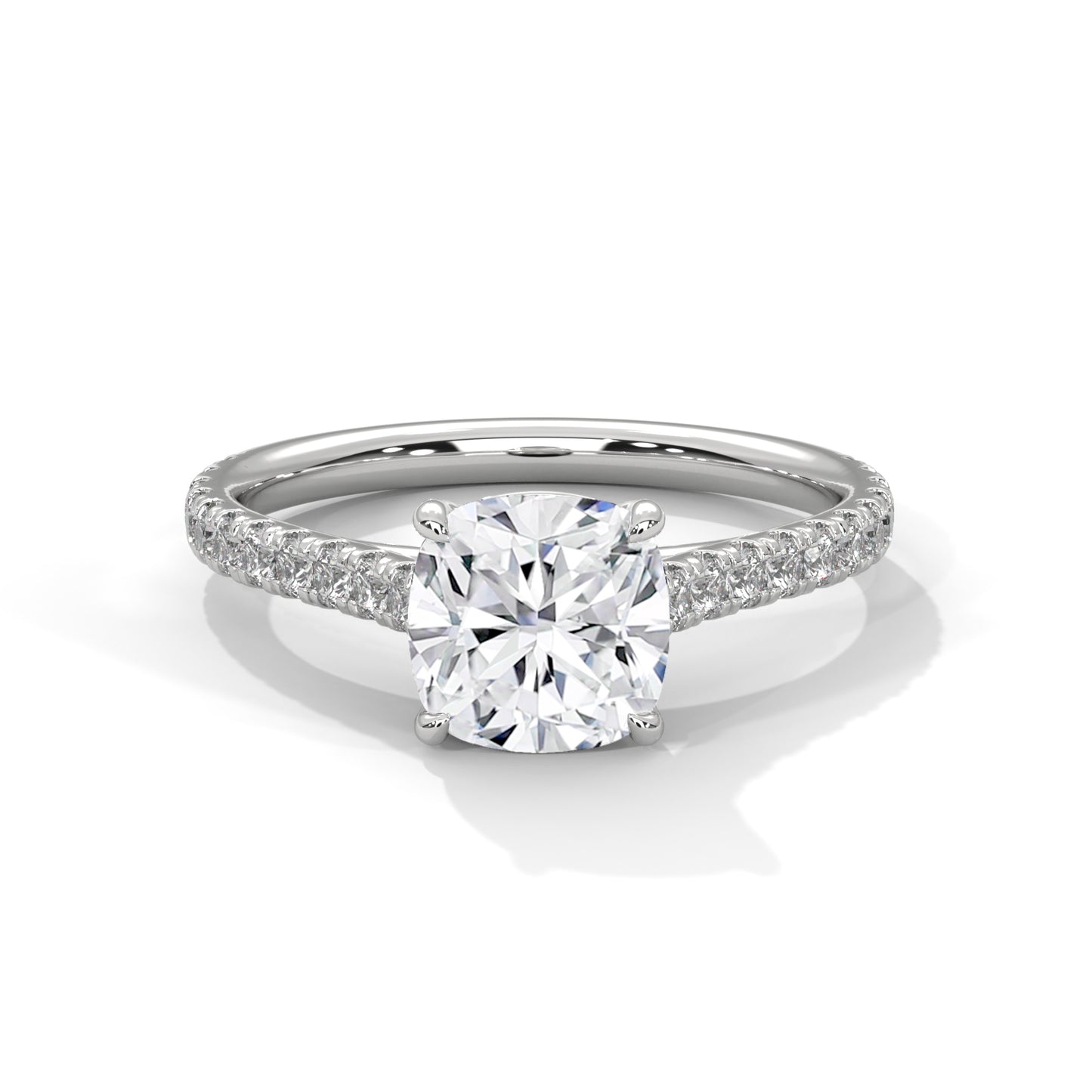 cushion-14k white gold|cushion-18k white gold|cushion-platinum