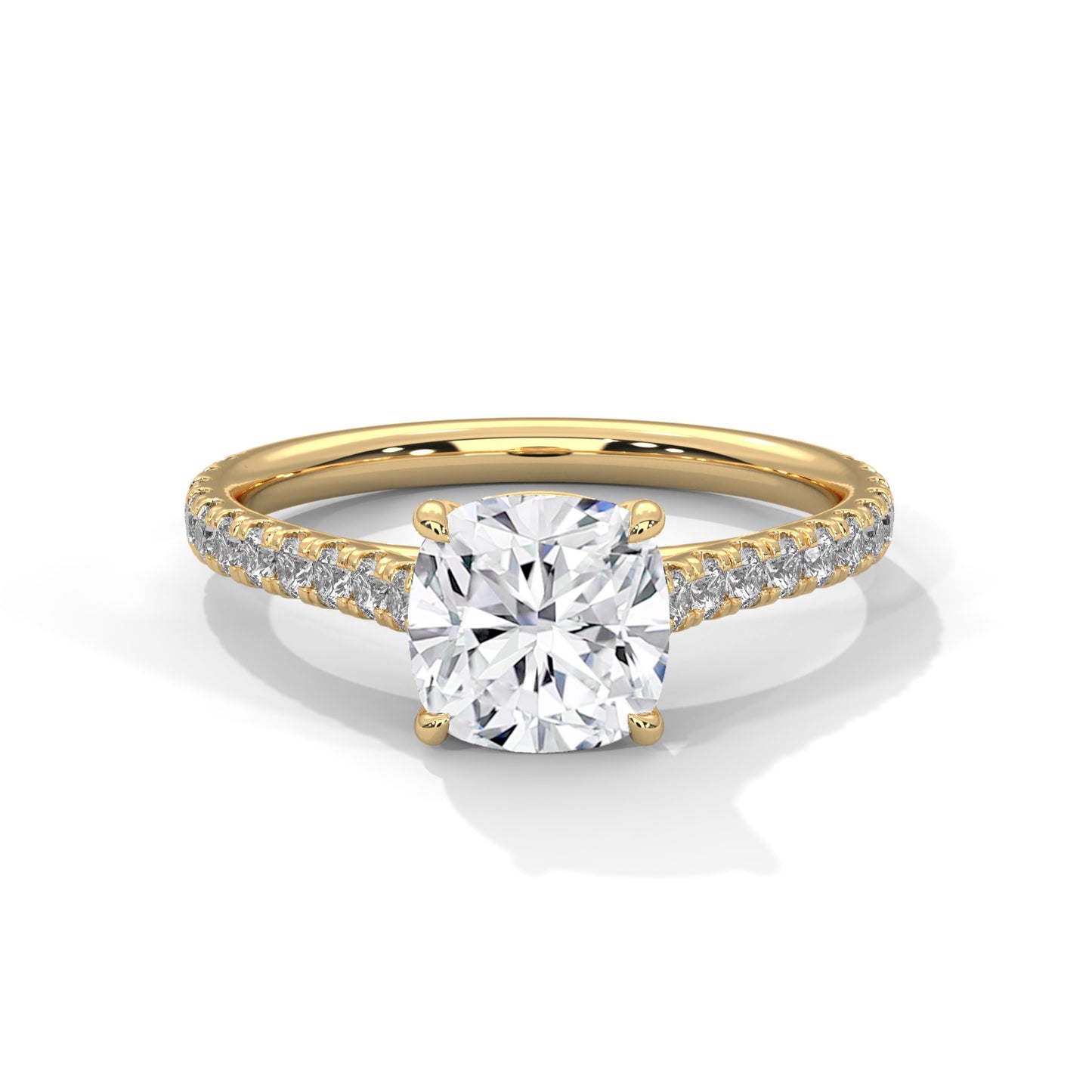 cushion-14k yellow gold|cushion-18k yellow gold