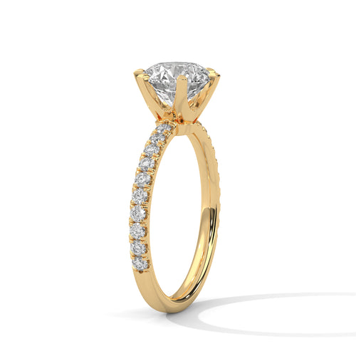 Load image 1 in gallery view. round-14k yellow gold|round-18k yellow gold