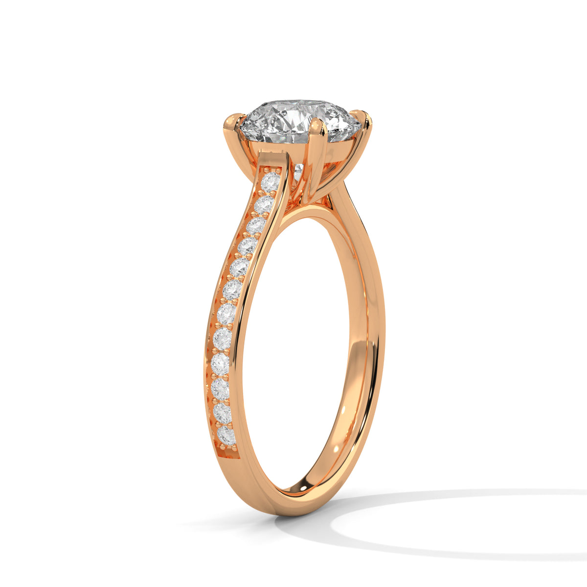 round-14k rose gold|round-18k rose gold