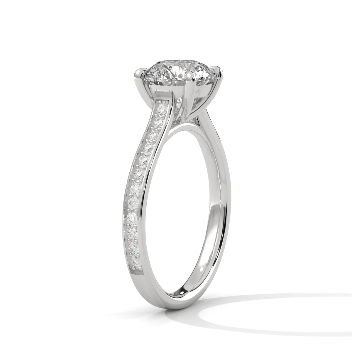 round-14k white gold|round-18k white gold|round-platinum