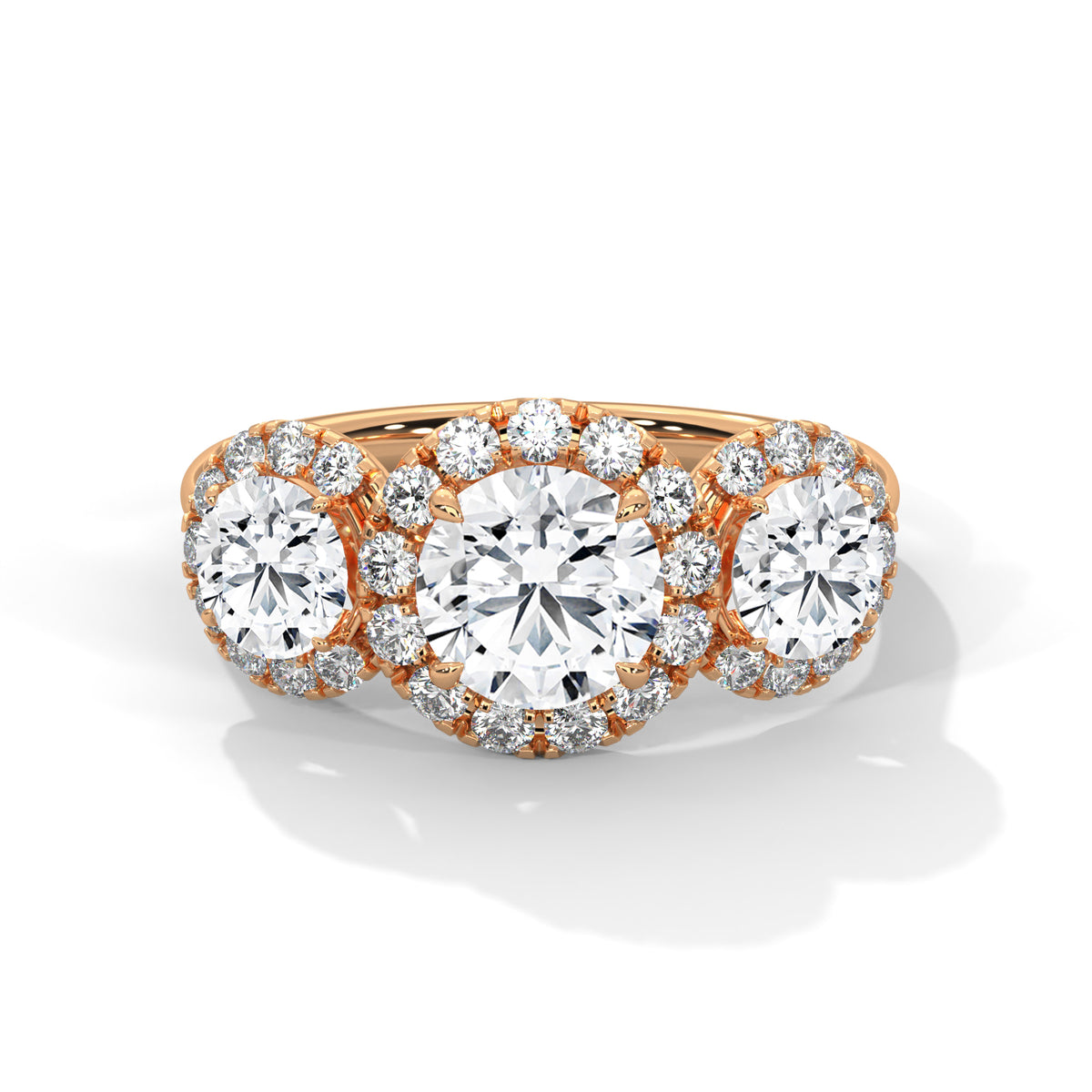 round-14k rose gold|round-18k rose gold