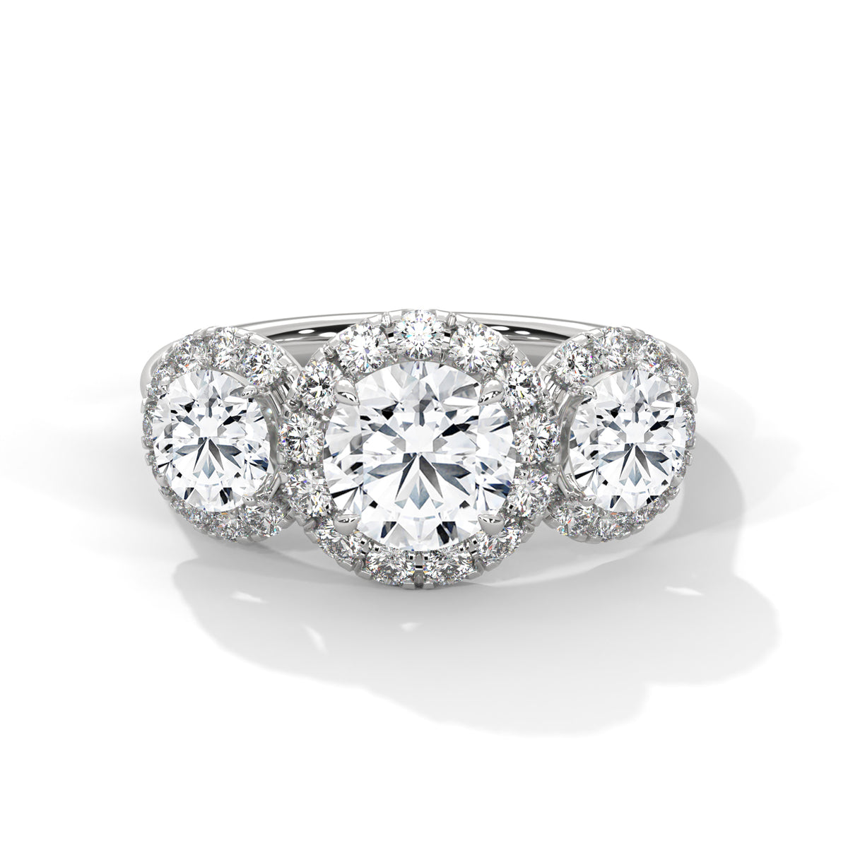 round-14k white gold|round-18k white gold|round-platinum