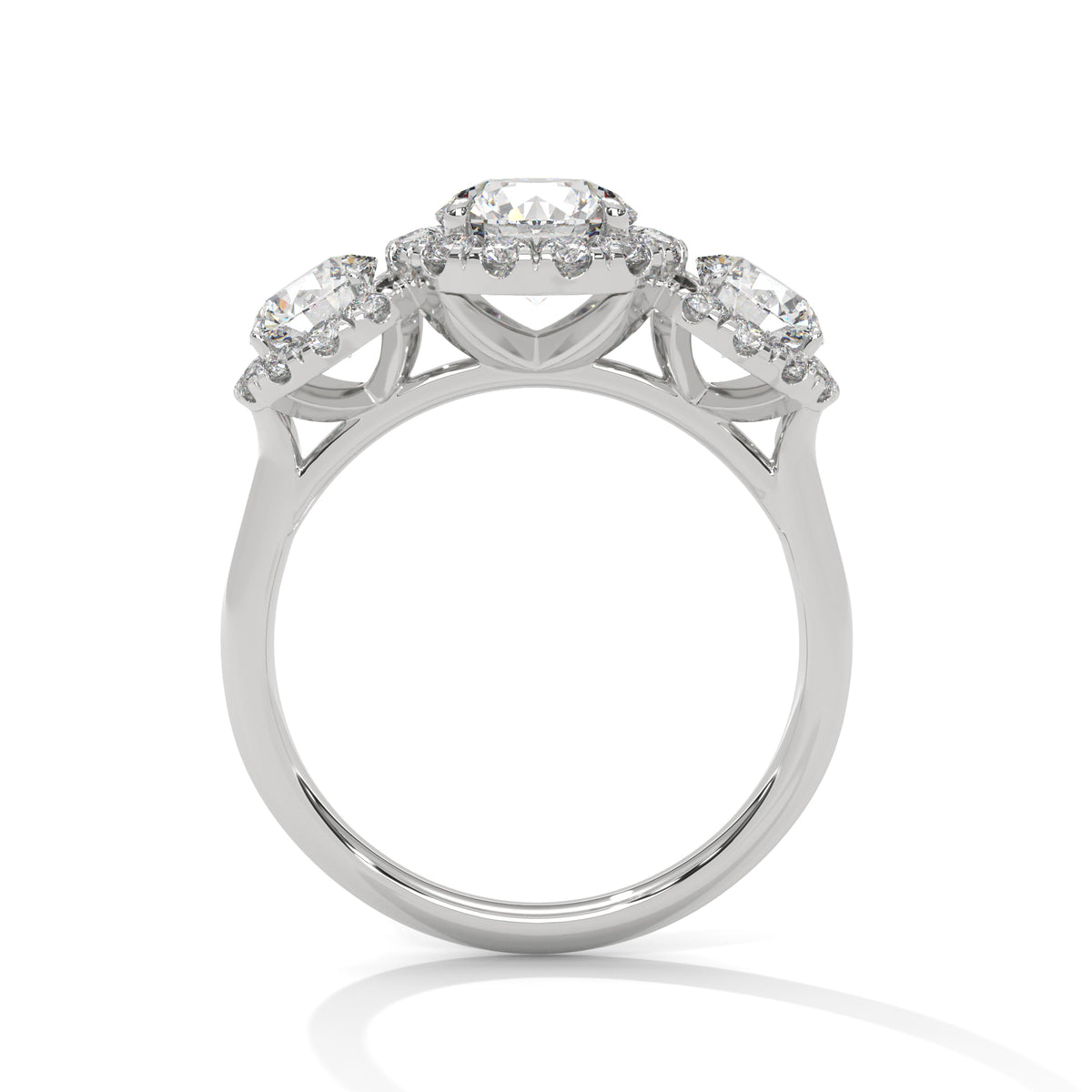 round-14k white gold|round-18k white gold|round-platinum