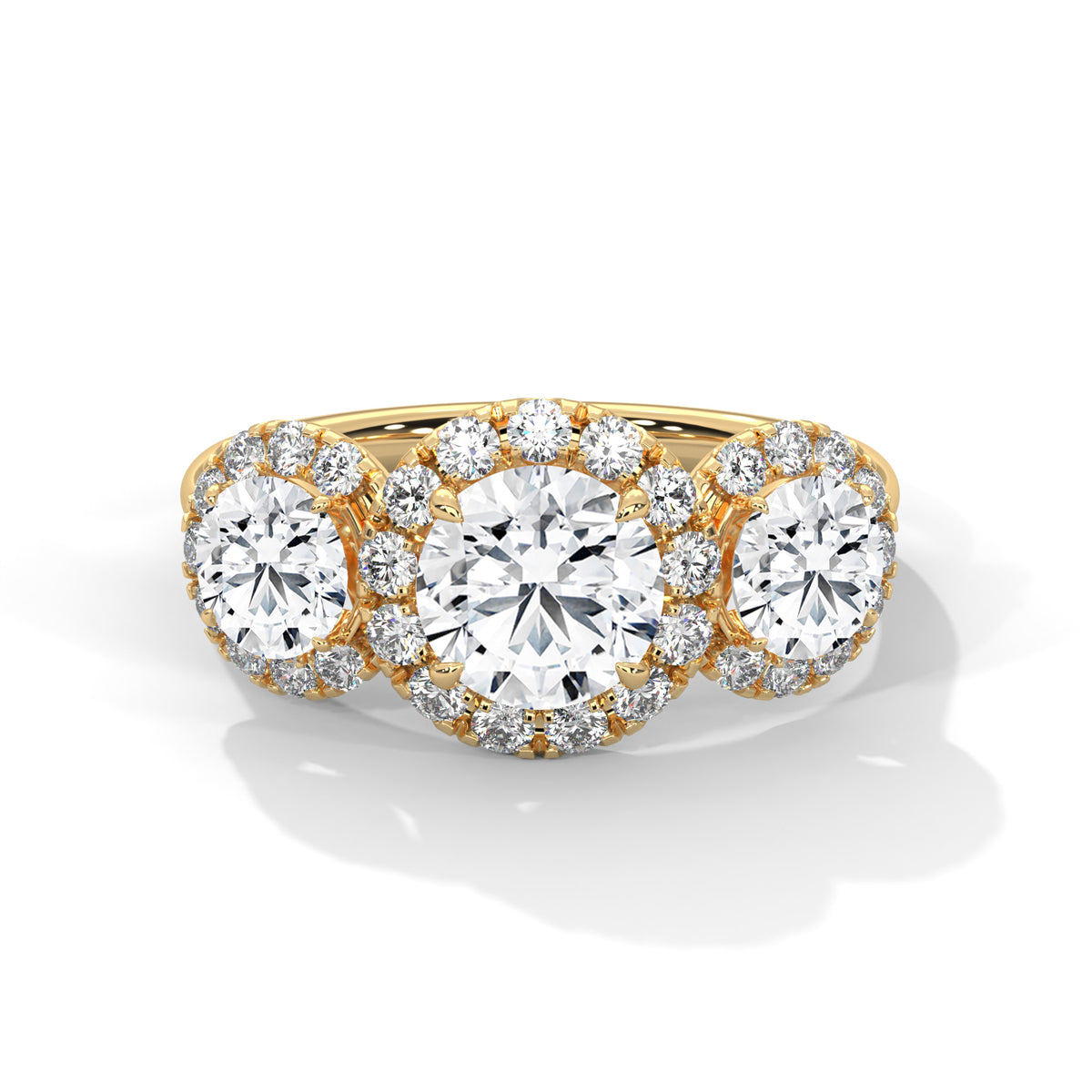 round-14k yellow gold|round-18k yellow gold