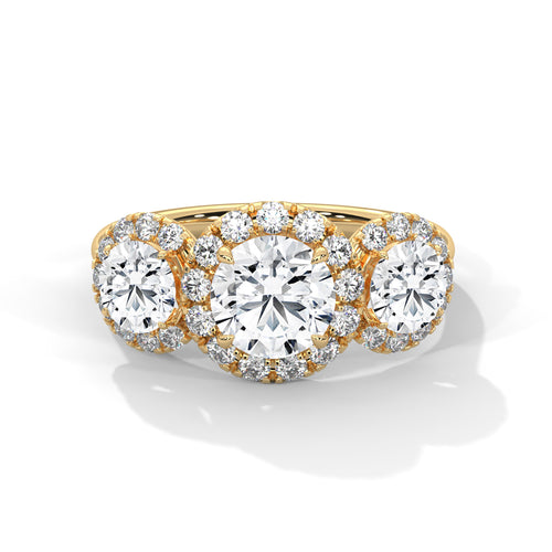 Load image 1 in gallery view. round-14k yellow gold|round-18k yellow gold