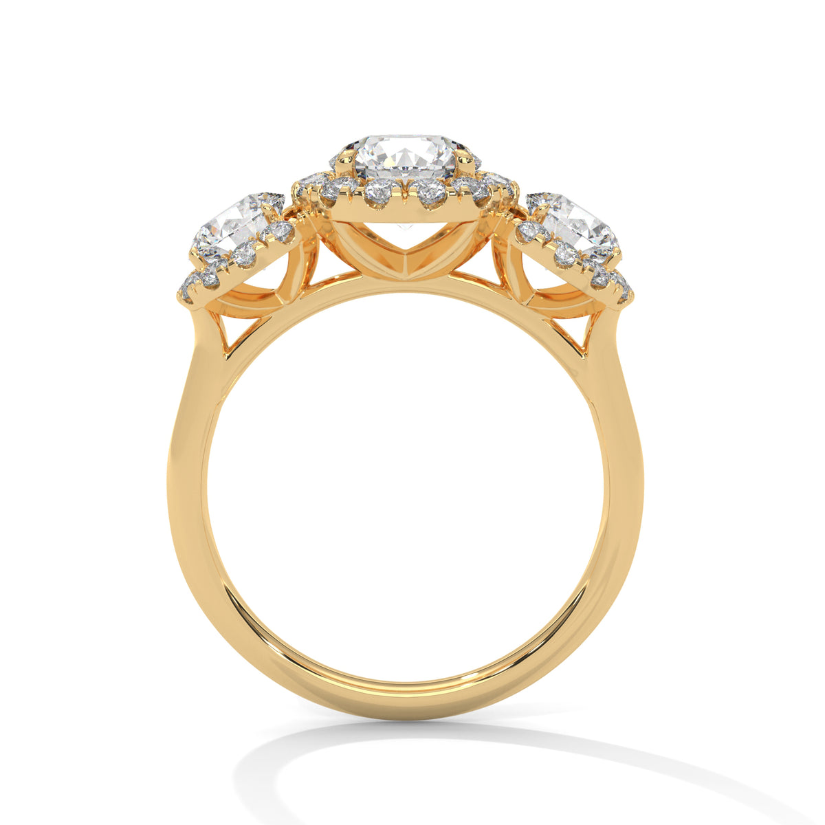 round-14k yellow gold|round-18k yellow gold