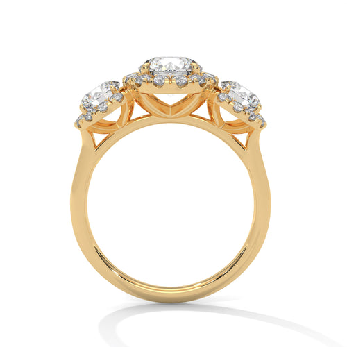 Load image 1 in gallery view. round-14k yellow gold|round-18k yellow gold