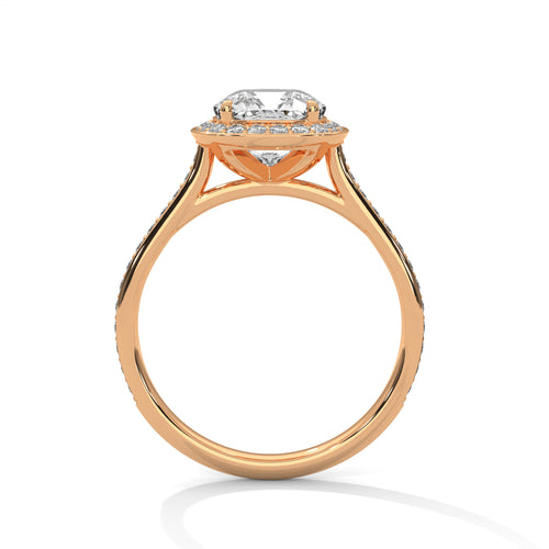Load image 1 in gallery view. cushion-14k rose gold|cushion-18k rose gold