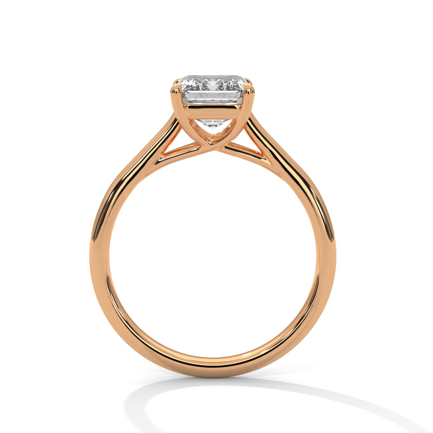 emerald-14k rose gold|emerald-18k rose gold