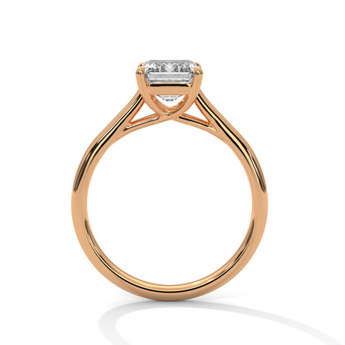 Load image 1 in gallery view. emerald-14k rose gold|emerald-18k rose gold