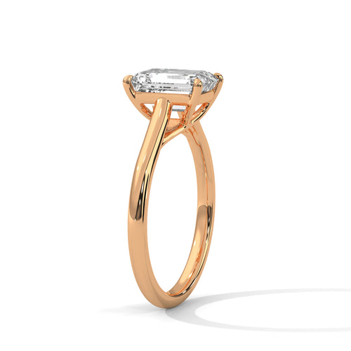 Load image 1 in gallery view. emerald-14k rose gold|emerald-18k rose gold