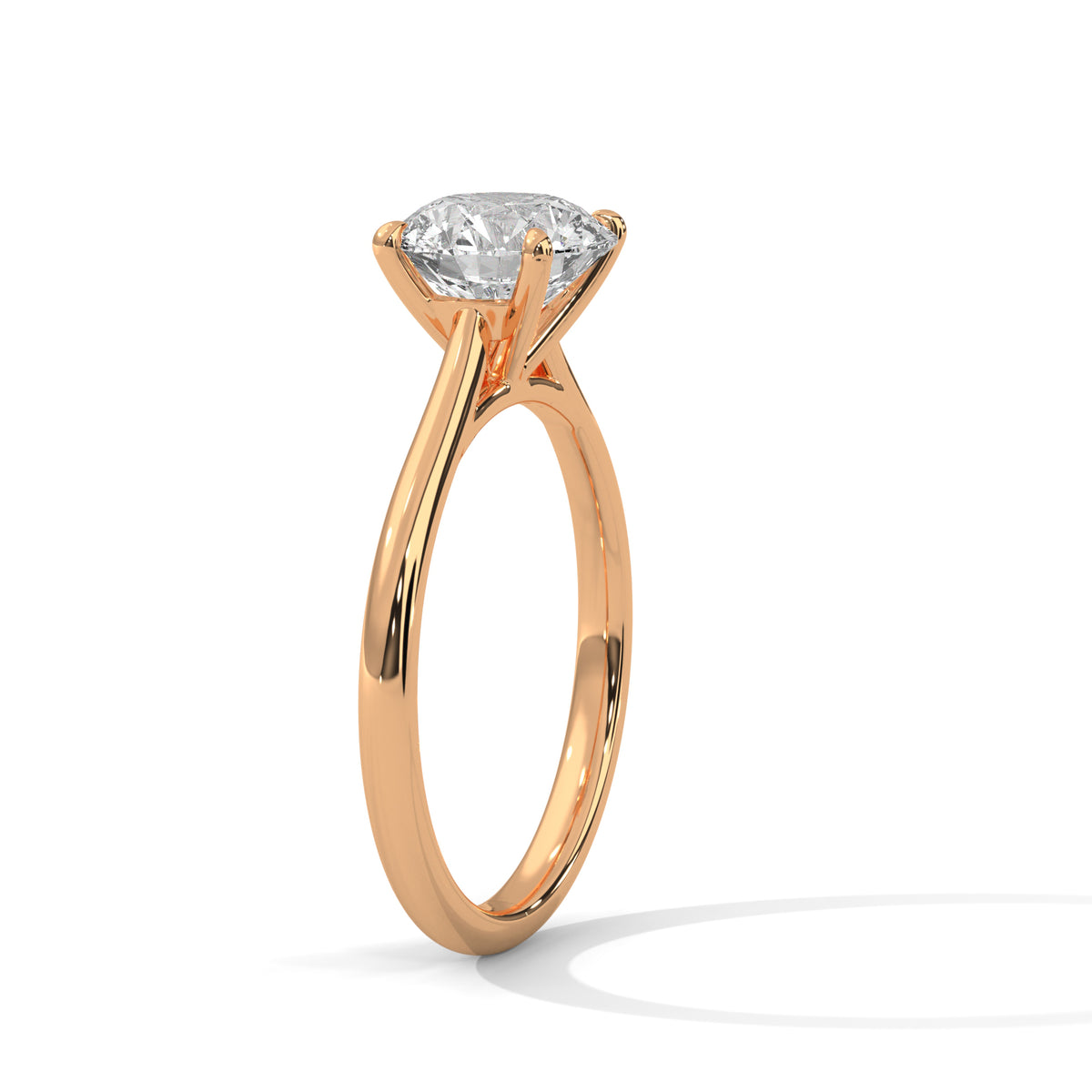 round-14k rose gold|round-18k rose gold