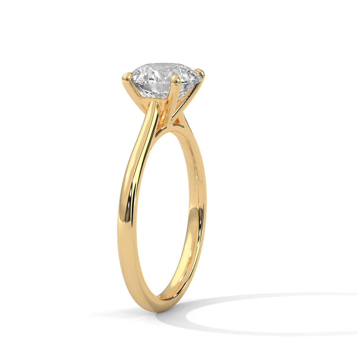 round-14k yellow gold|round-18k yellow gold