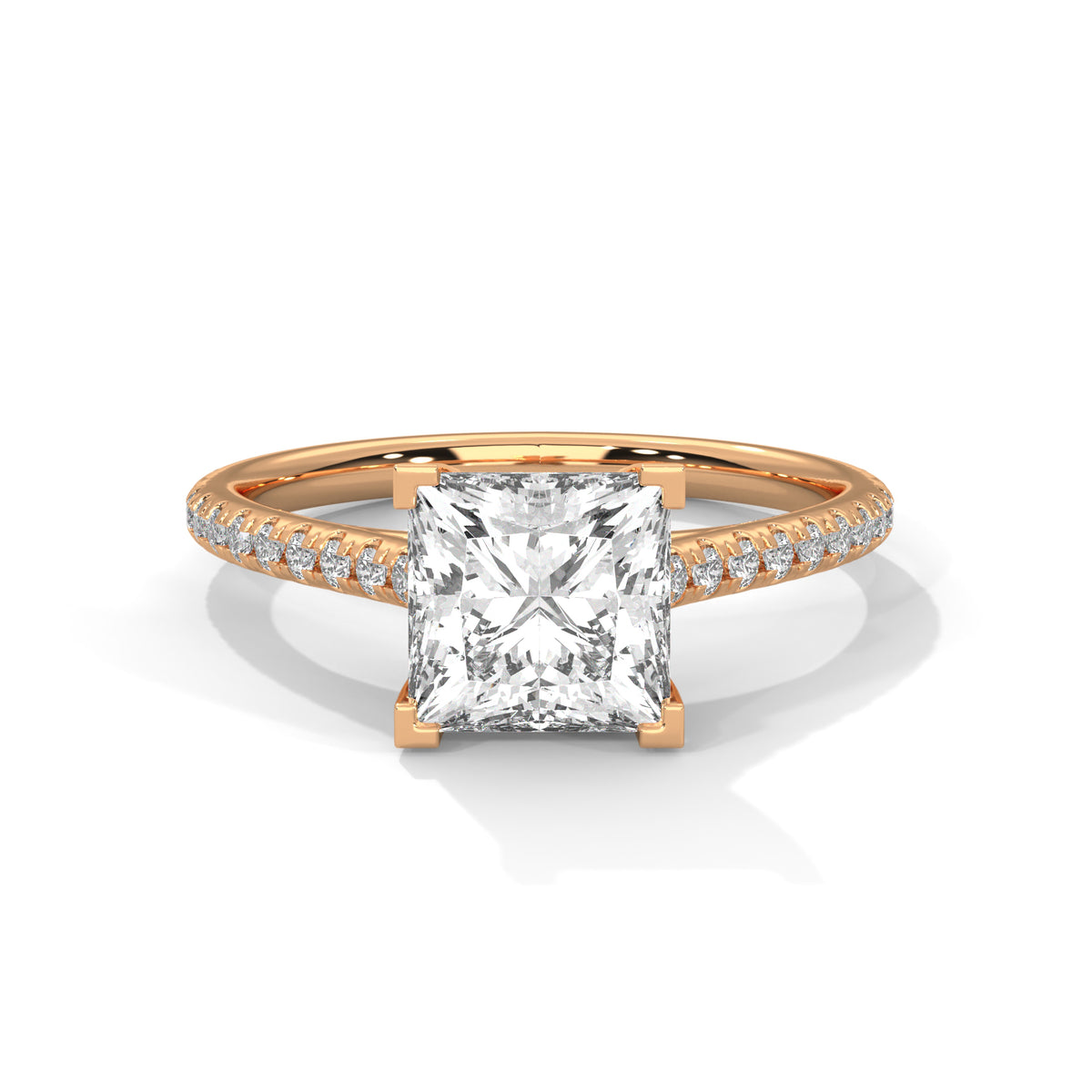 princess-14k rose gold|princess-18k rose gold