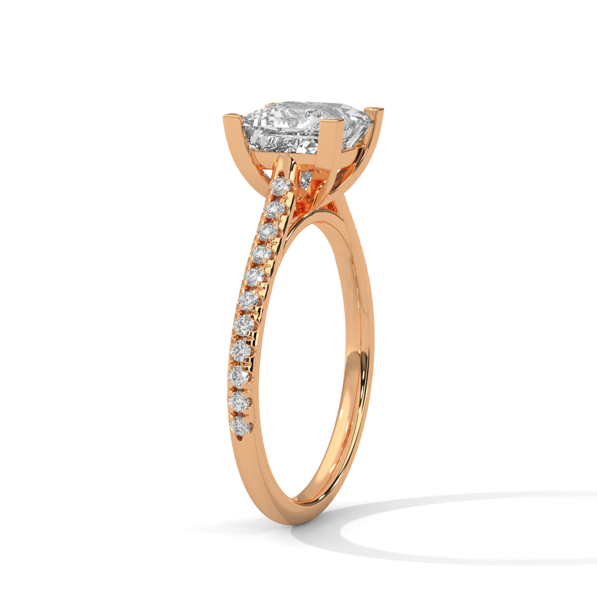 princess-14k rose gold|princess-18k rose gold