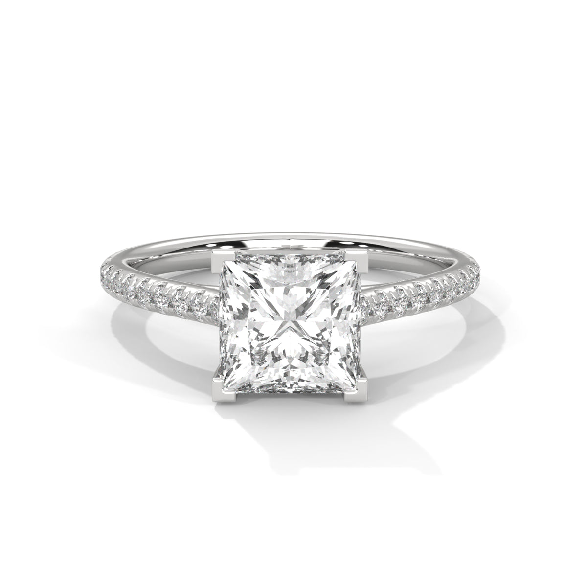 princess-14k white gold|princess-18k white gold|princess-platinum
