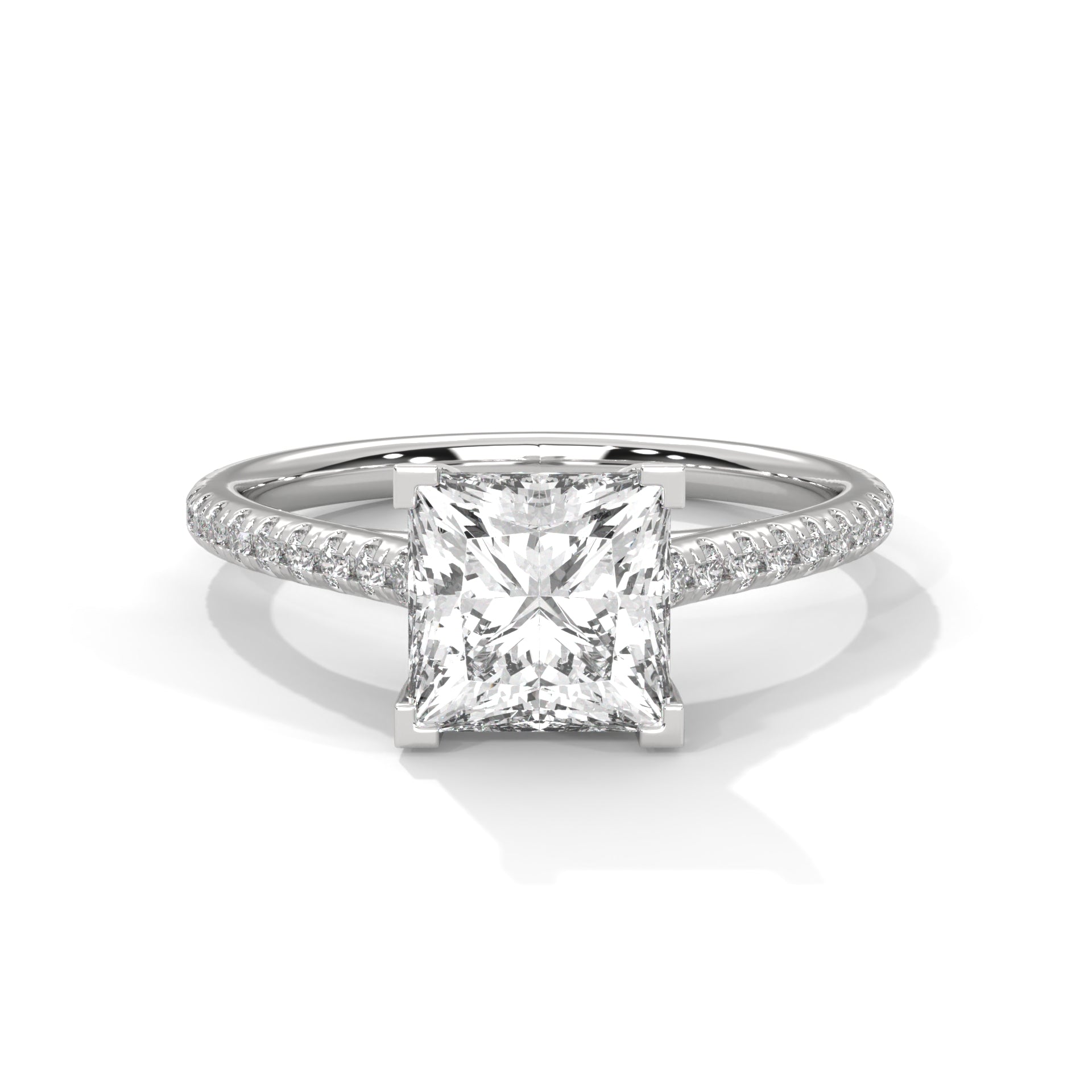 princess-14k white gold|princess-18k white gold|princess-platinum