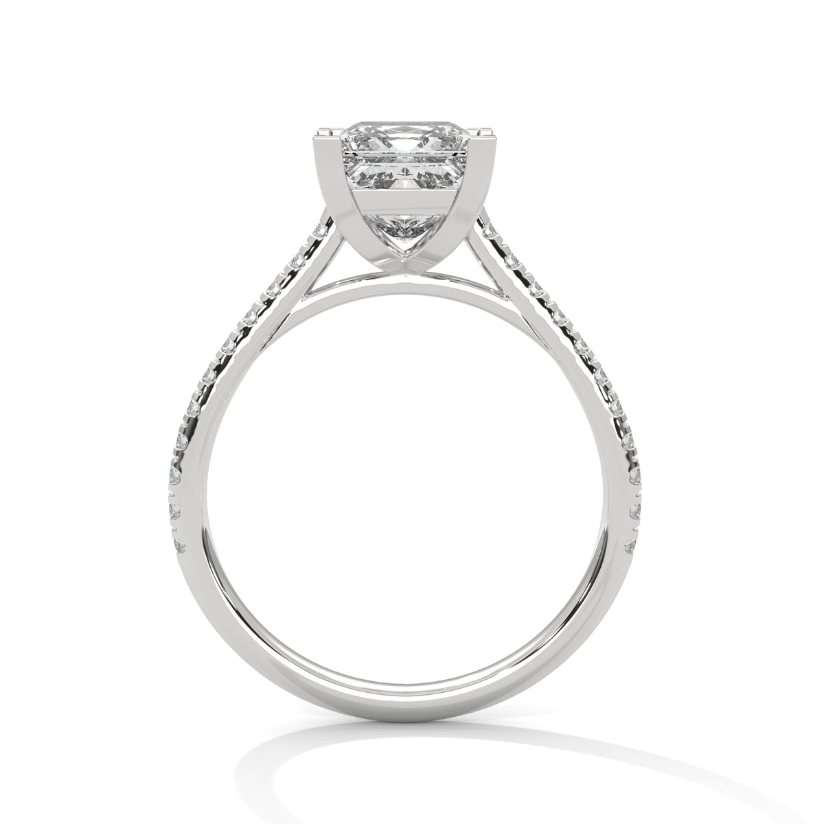 princess-14k white gold|princess-18k white gold|princess-platinum