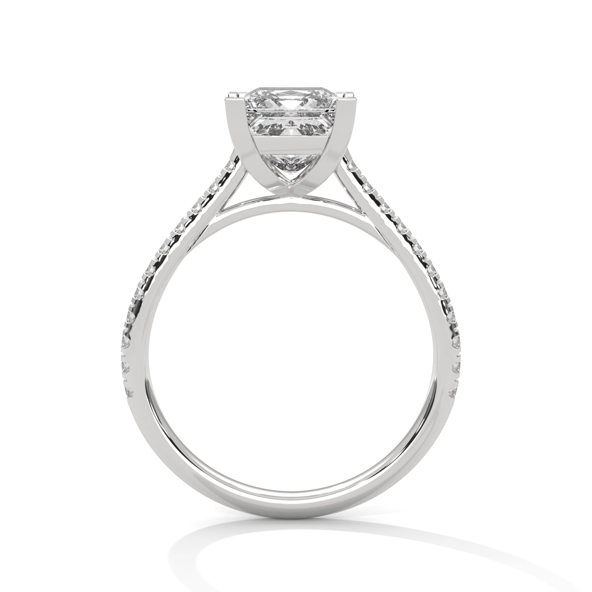 princess-14k white gold|princess-18k white gold|princess-platinum