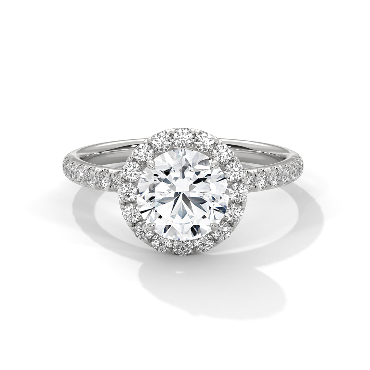 round-14k white gold|round-18k white gold|round-platinum