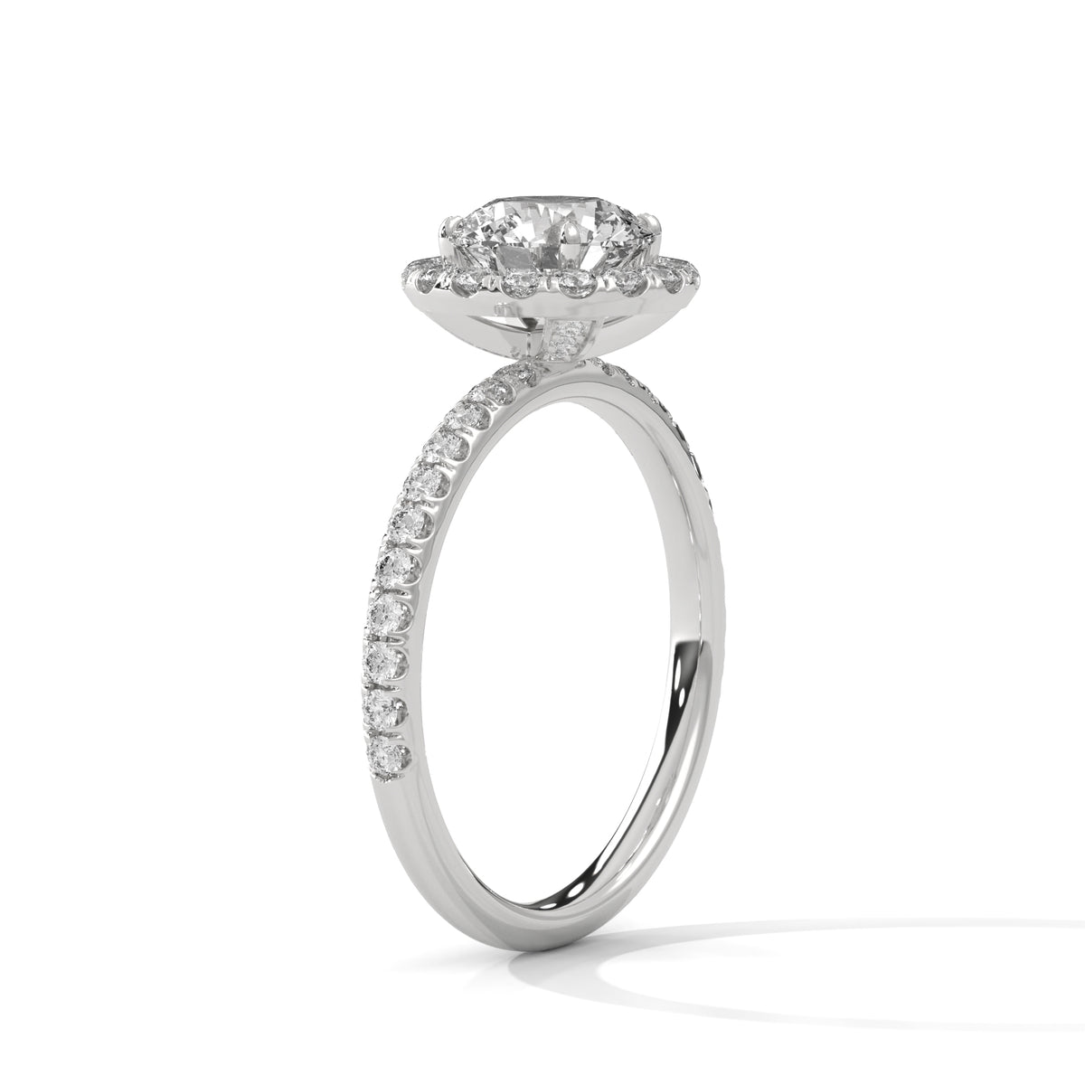 round-14k white gold|round-18k white gold|round-platinum