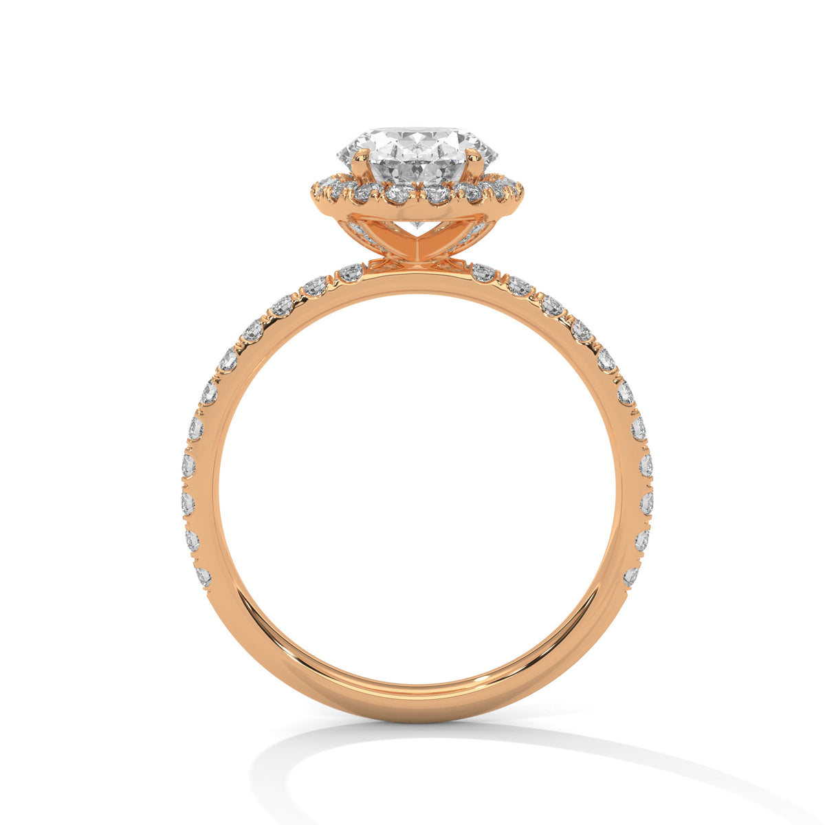 oval-14k rose gold|oval-18k rose gold