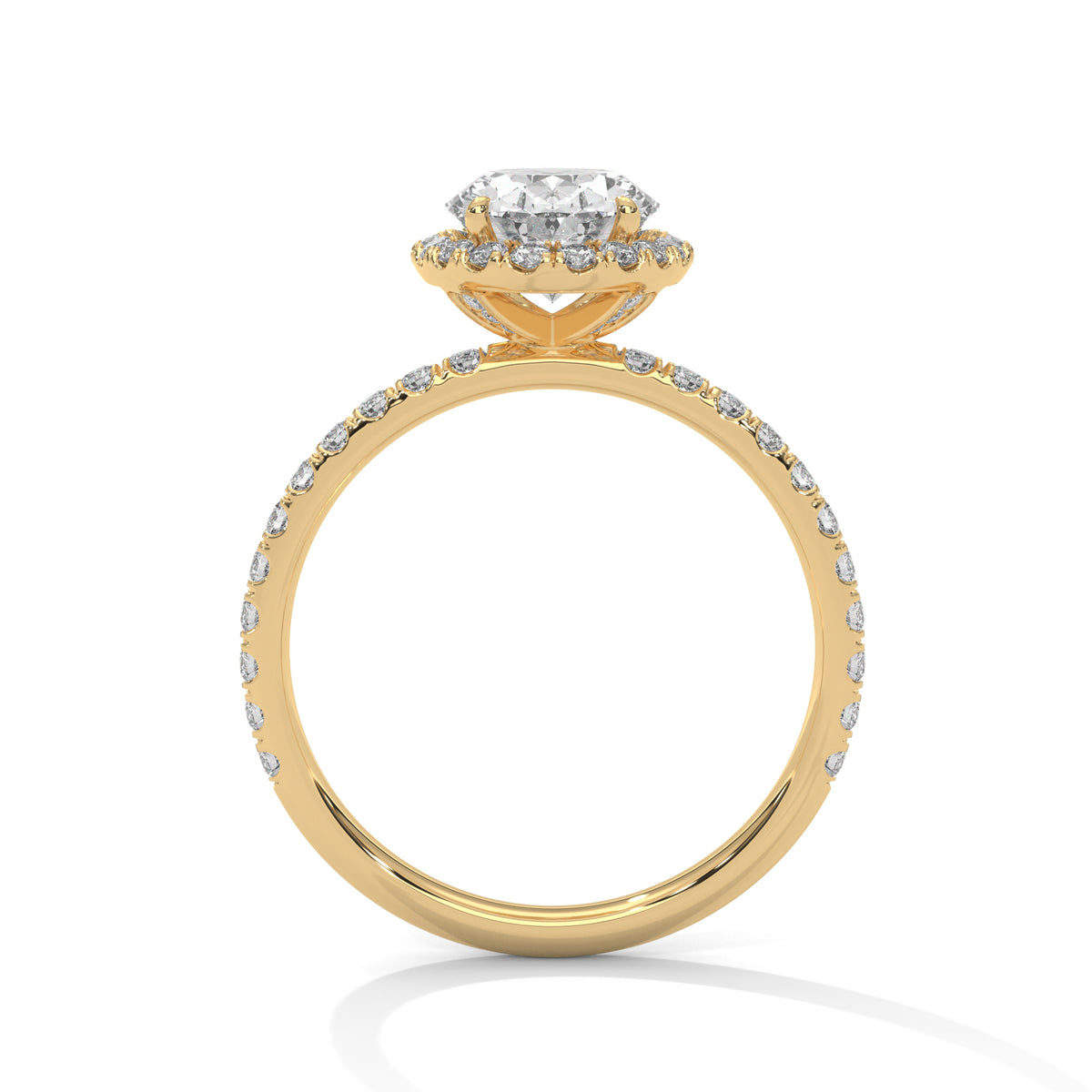 oval-14k yellow gold|oval-18k yellow gold