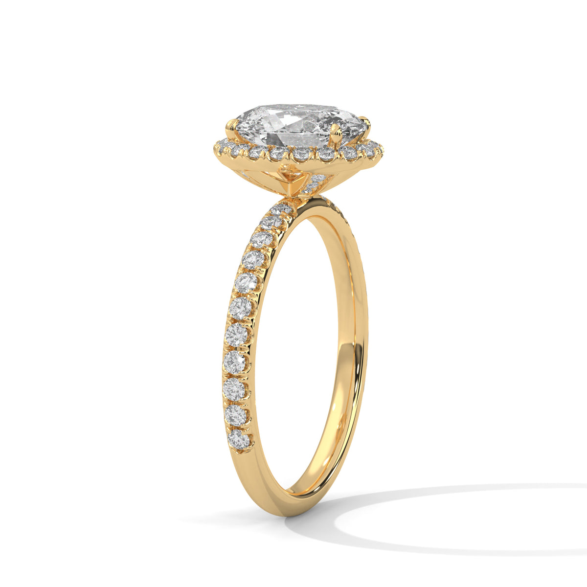 oval-14k yellow gold|oval-18k yellow gold