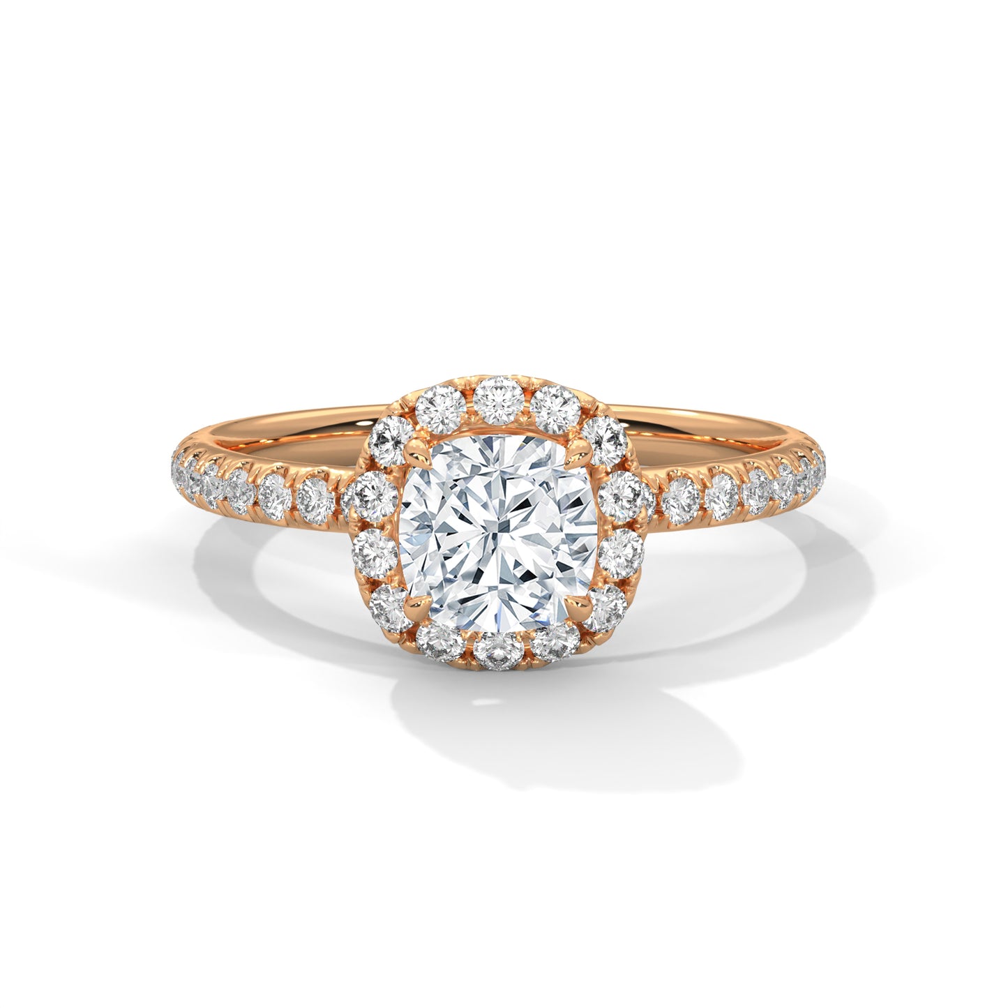 cushion-14k rose gold|cushion-18k rose gold