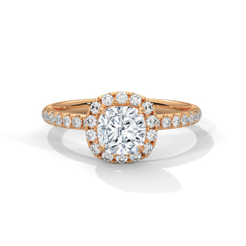 Load image 1 in gallery view. cushion-14k rose gold|cushion-18k rose gold