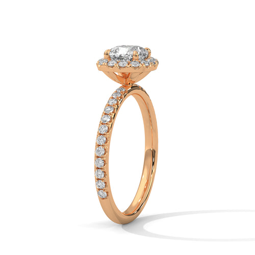 Load image 1 in gallery view. cushion-14k rose gold|cushion-18k rose gold