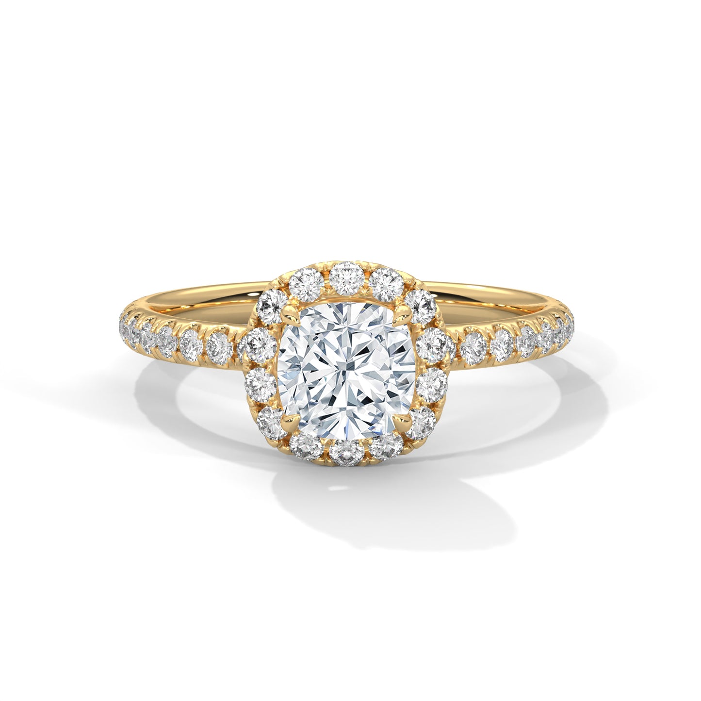cushion-14k yellow gold|cushion-18k yellow gold