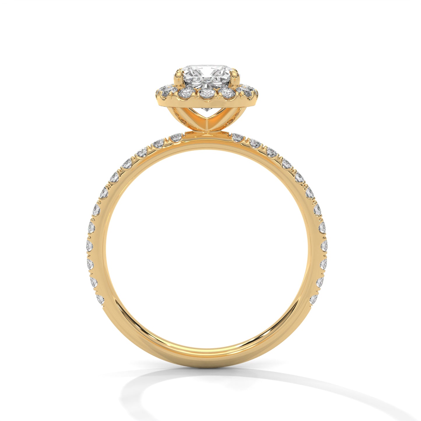 cushion-14k yellow gold|cushion-18k yellow gold