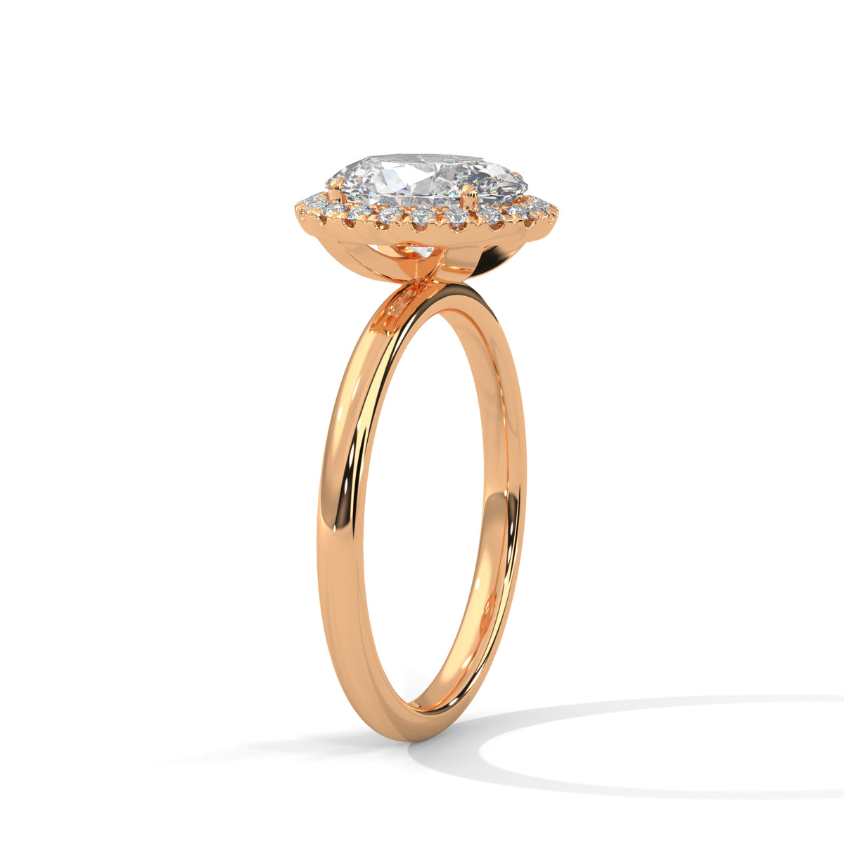 oval-14k rose gold|oval-18k rose gold