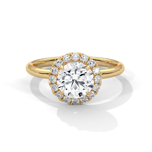 Load image 1 in gallery view. round-14k yellow gold|round-18k yellow gold