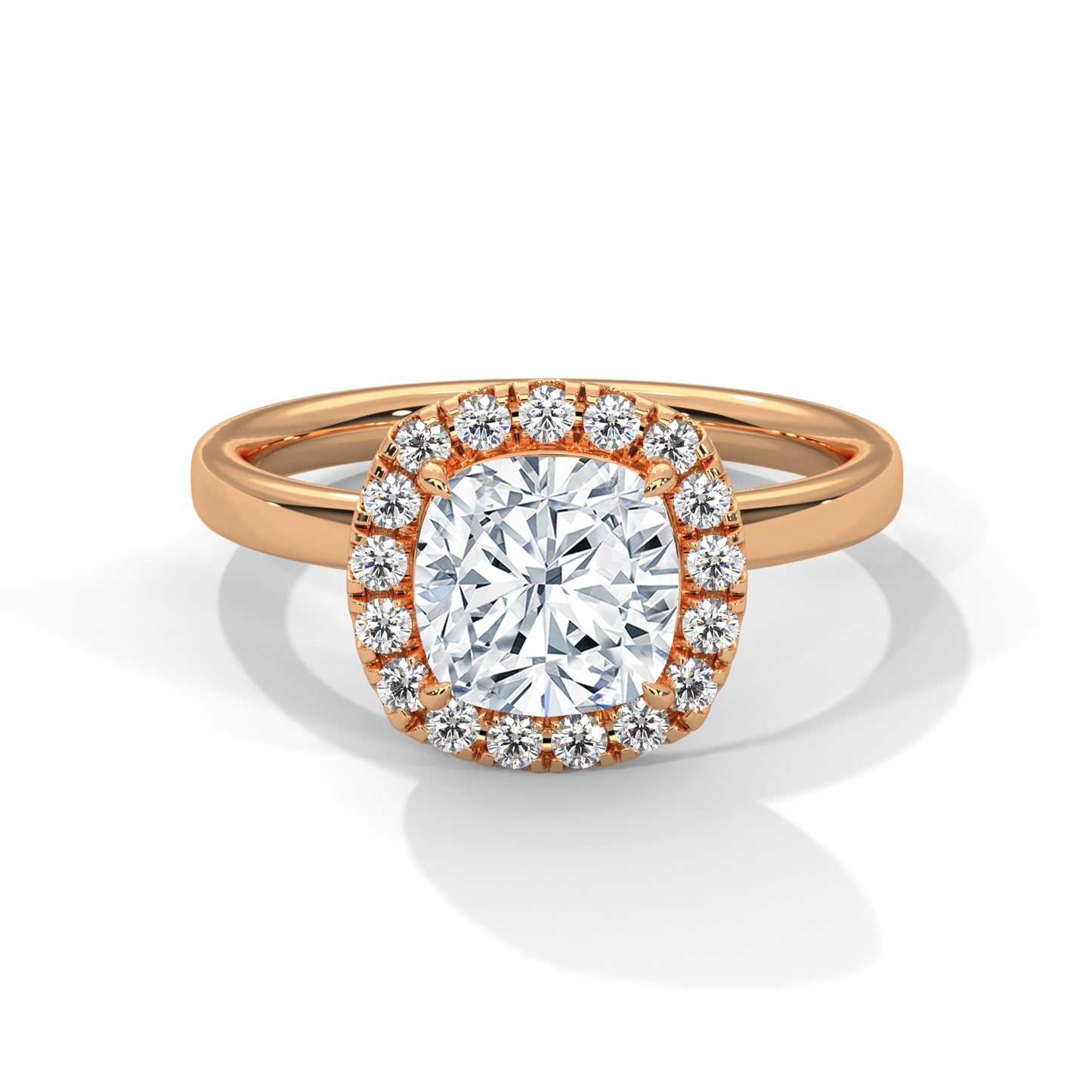 cushion-14k rose gold|cushion-18k rose gold