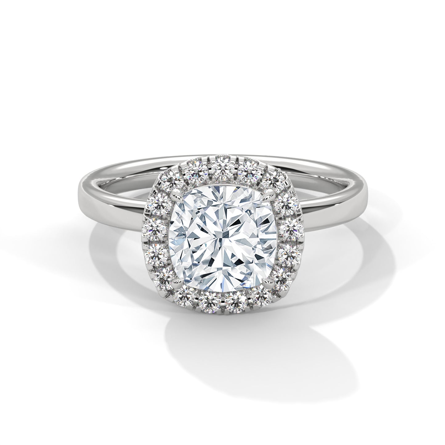 cushion-14k white gold|cushion-18k white gold|cushion-platinum