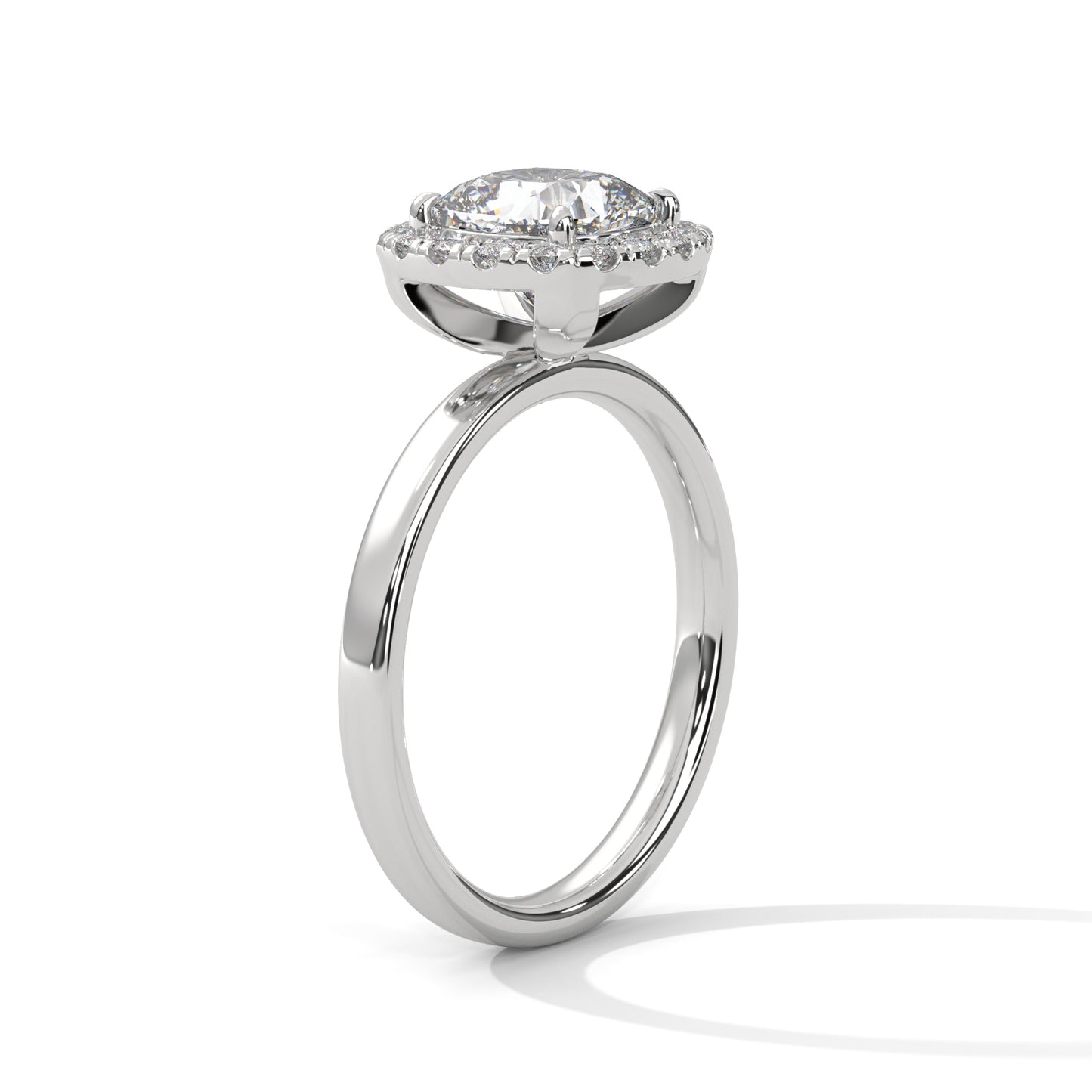 cushion-14k white gold|cushion-18k white gold|cushion-platinum