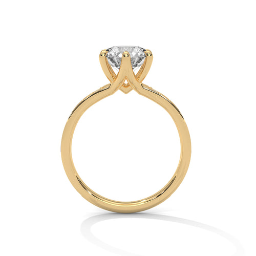 Load image 1 in gallery view. round-14k yellow gold|round-18k yellow gold
