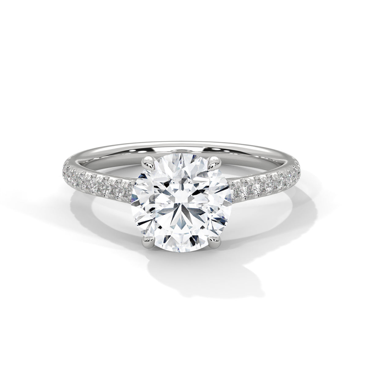 round-14k white gold|round-18k white gold|round-platinum
