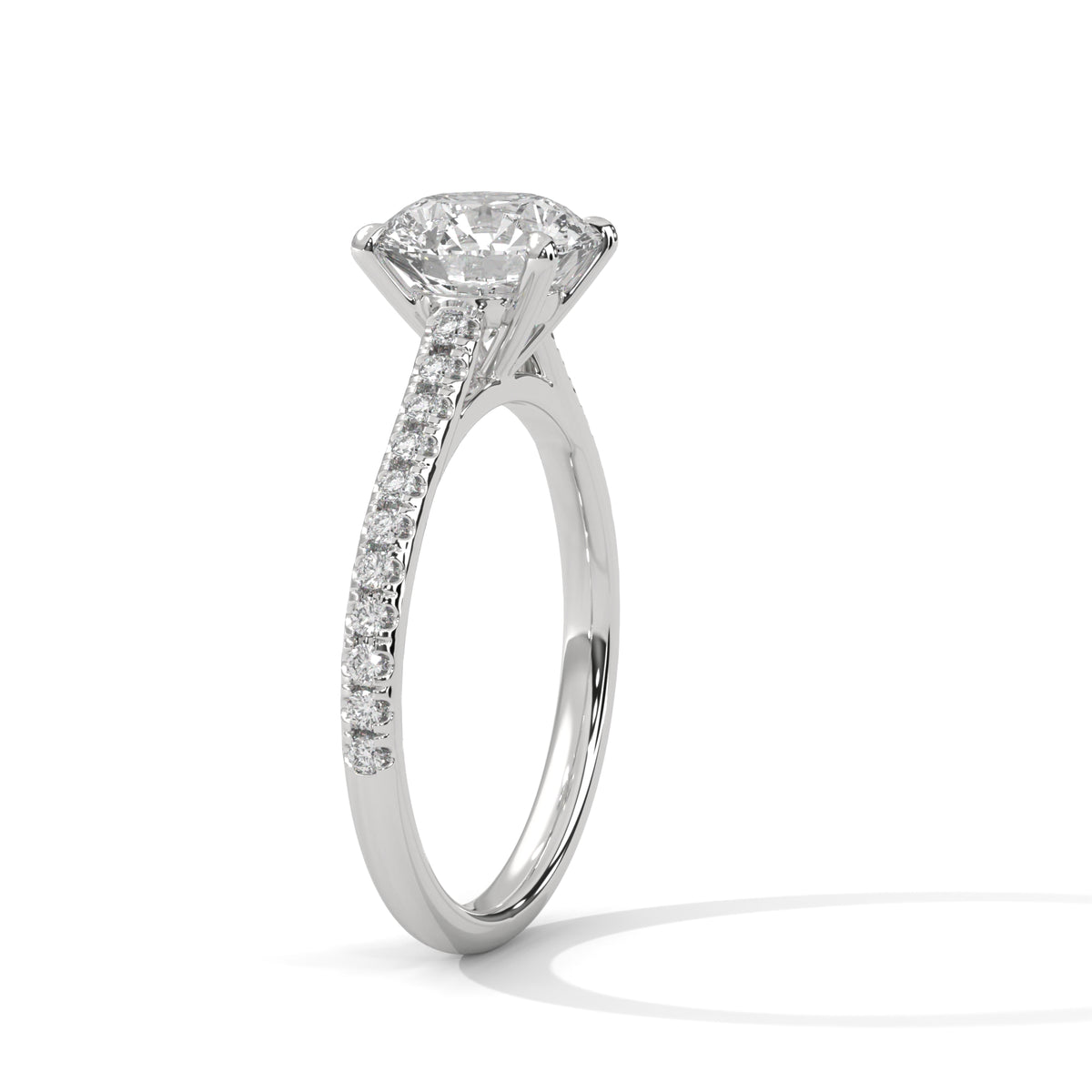 round-14k white gold|round-18k white gold|round-platinum