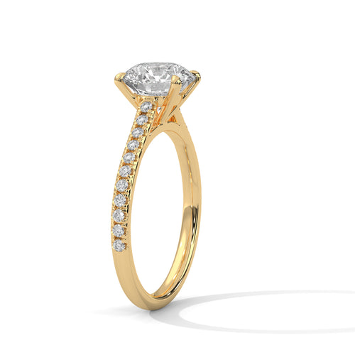 Load image 1 in gallery view. round-14k yellow gold|round-18k yellow gold