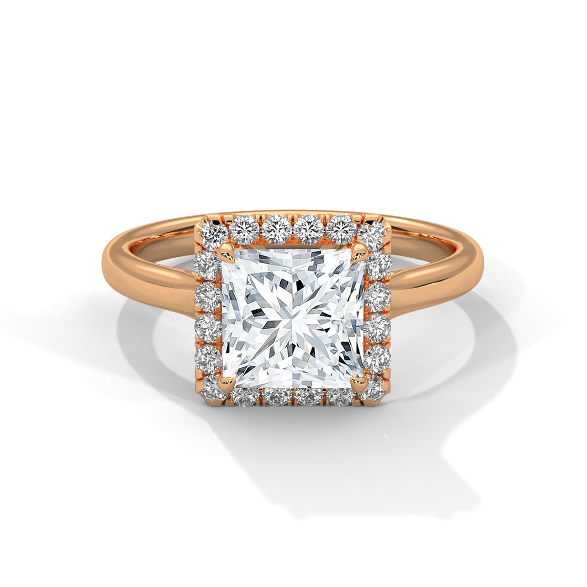 princess-14k rose gold|princess-18k rose gold